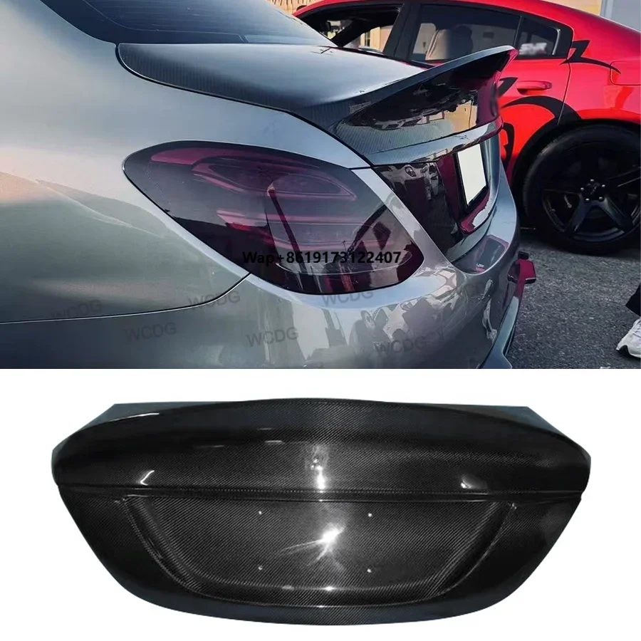 

High Quality CSL Style Carbon Fiber Trunk Lid Boot for C-Class W205 C63 Rear Trunk Cover Car Bodykit