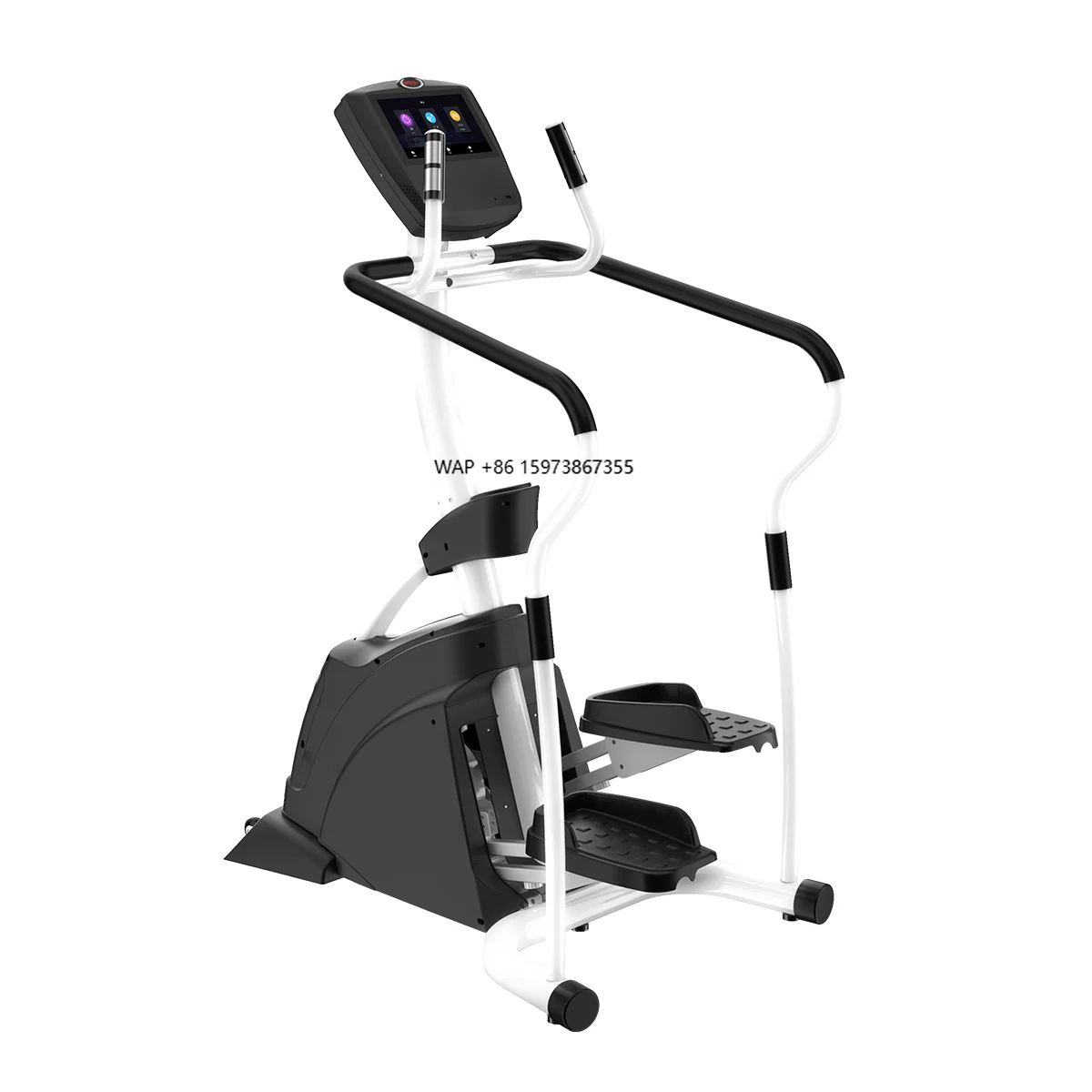 WNQ وصول جديد الهوائية Sepper 15.6 بوصة شاشة نظام المقاومة EMS آلة السائر مع مقبض