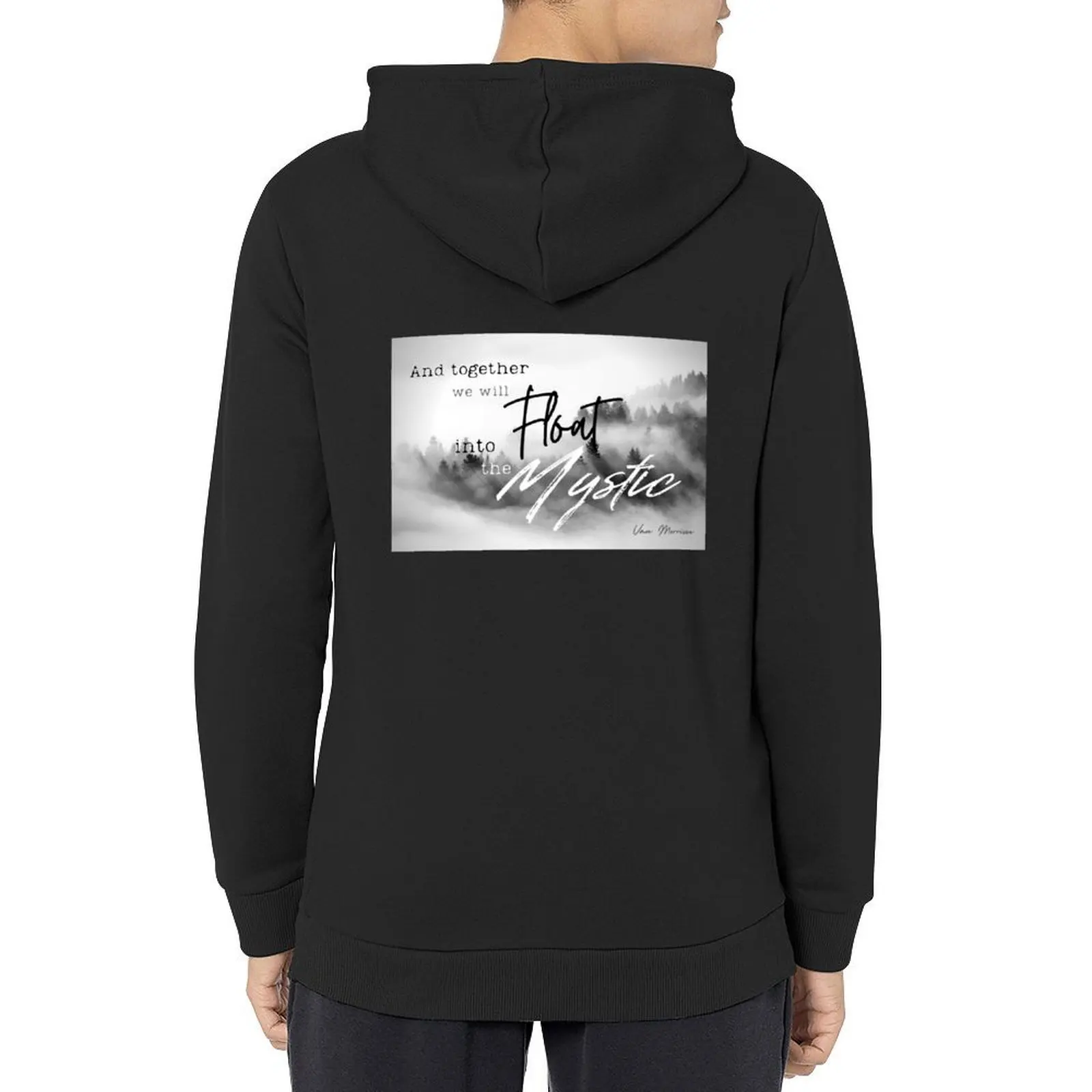 فان موريسون - Into The Mystic هوديي تي شيرت رجالي جرافيك تي شيرت رجالي ملابس رجالية ملابس رجالية بقلنسوة كبيرة الحجم