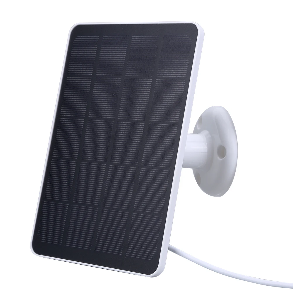 

20W IP Security Camera Charger IP65 Waterproof Solar Panel Charger 360 Rotating for Ring Spotlight Camera/Ring Stick Up Camera