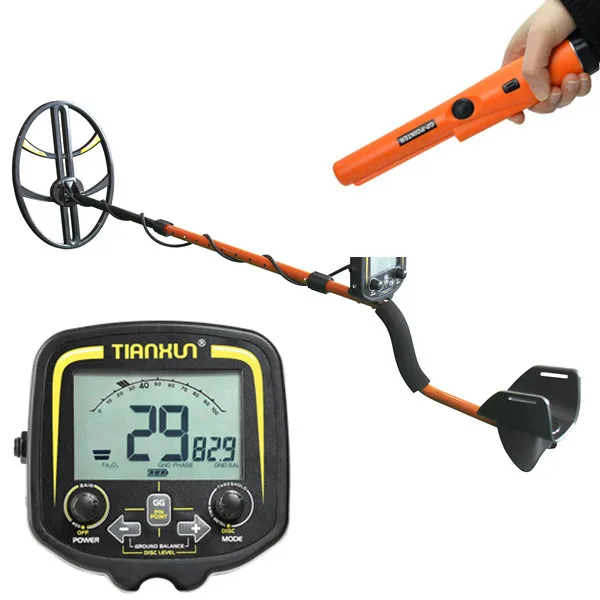 For Long range 3 meters depth gold detector tx 850 metal detector gold treasure metal detector with 15 inch big search coil