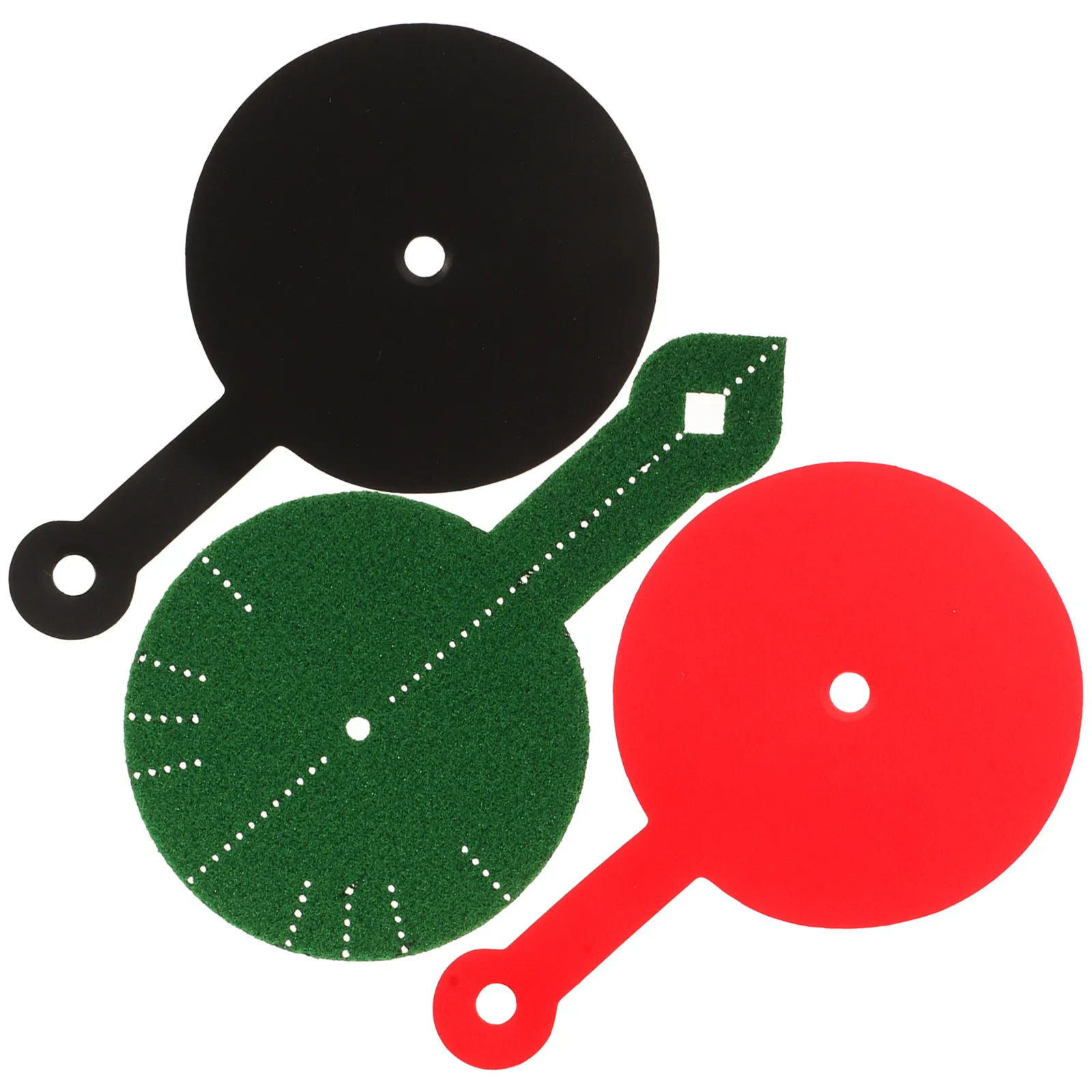 

3Pcs Billiard Aim Training Aid Cotton Fabric Surface for Smooth Ball Roll Pool Aim Practicing Mat Professional Accuracy Trainer