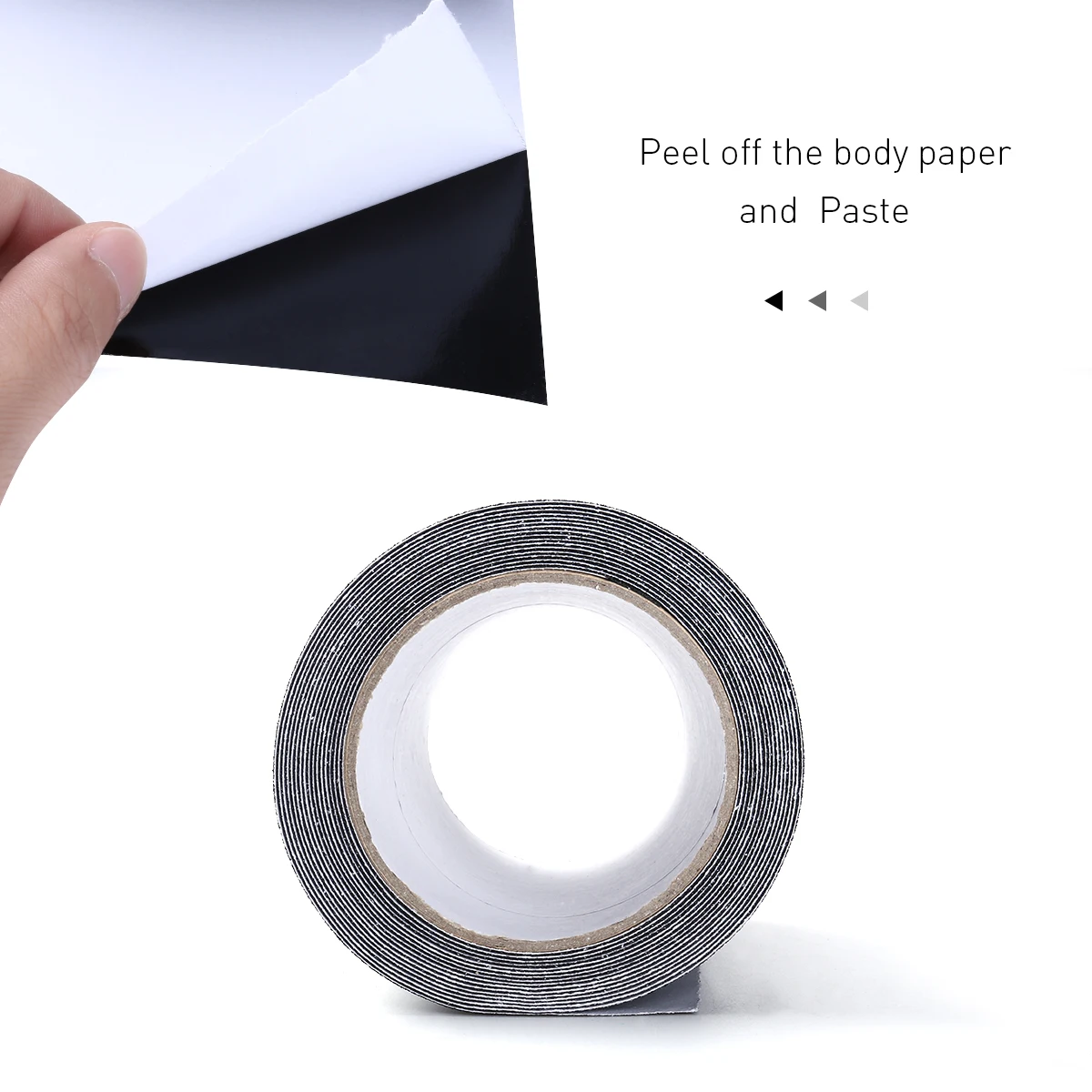 

Non Slip Black 15cmx5m PVC Anti Floor Strip Sticker Decking Stair Tread Construction Anti Tape Tools Pet Aluminum
