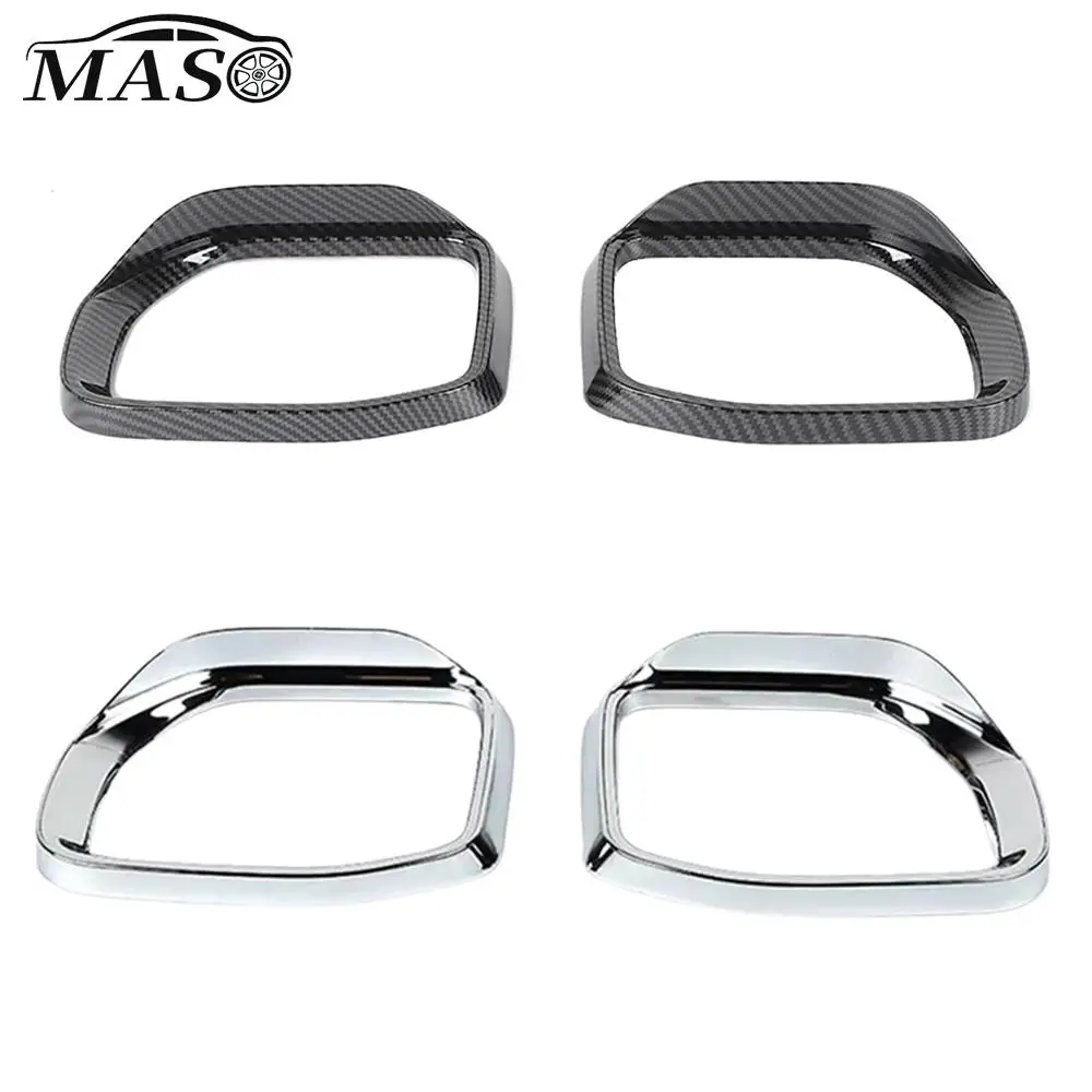 

2Pcs Car Rearview Mirror Rain Eyebrow Protector Frame Rain Cover Sun Visor for Ford Maverick 2022