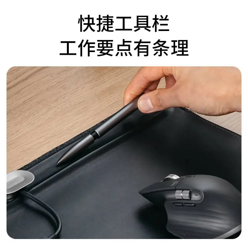 Office desk mat leather oversized mouse pad keyboard pad game waterproof