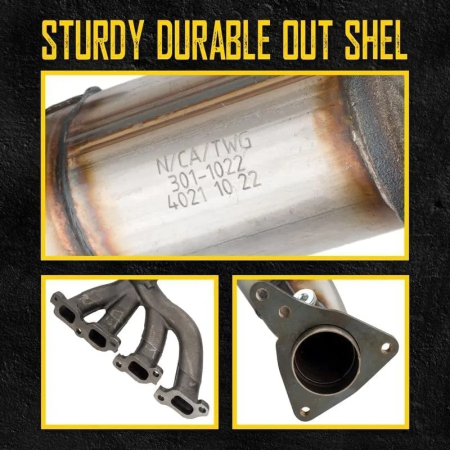 محول حفاز لـ 20072012 Colorado 2.9L و 20072012 Canyon 2.9L مع مجموعة استبدال OEM التثبيت DirectFit Compatib