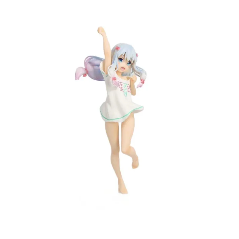 24 ซม.อะนิเมะใหม่ Ques Q Eromanga Sensei Sagiri Izumi Ending โหมด Meruru เสื้อยืด Ver Pvc Action Figure และ Sagiri Izumi เซ็กซี่รูป