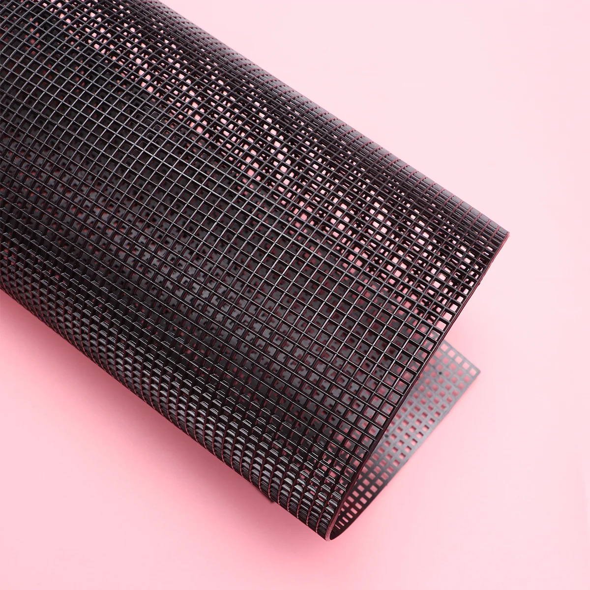 

5pcs Plastic Mesh Grid Sheet Cuttable Diy Multi-Purpose Black Fish Tank Supplies For Aquarium Craft Pet Accessories