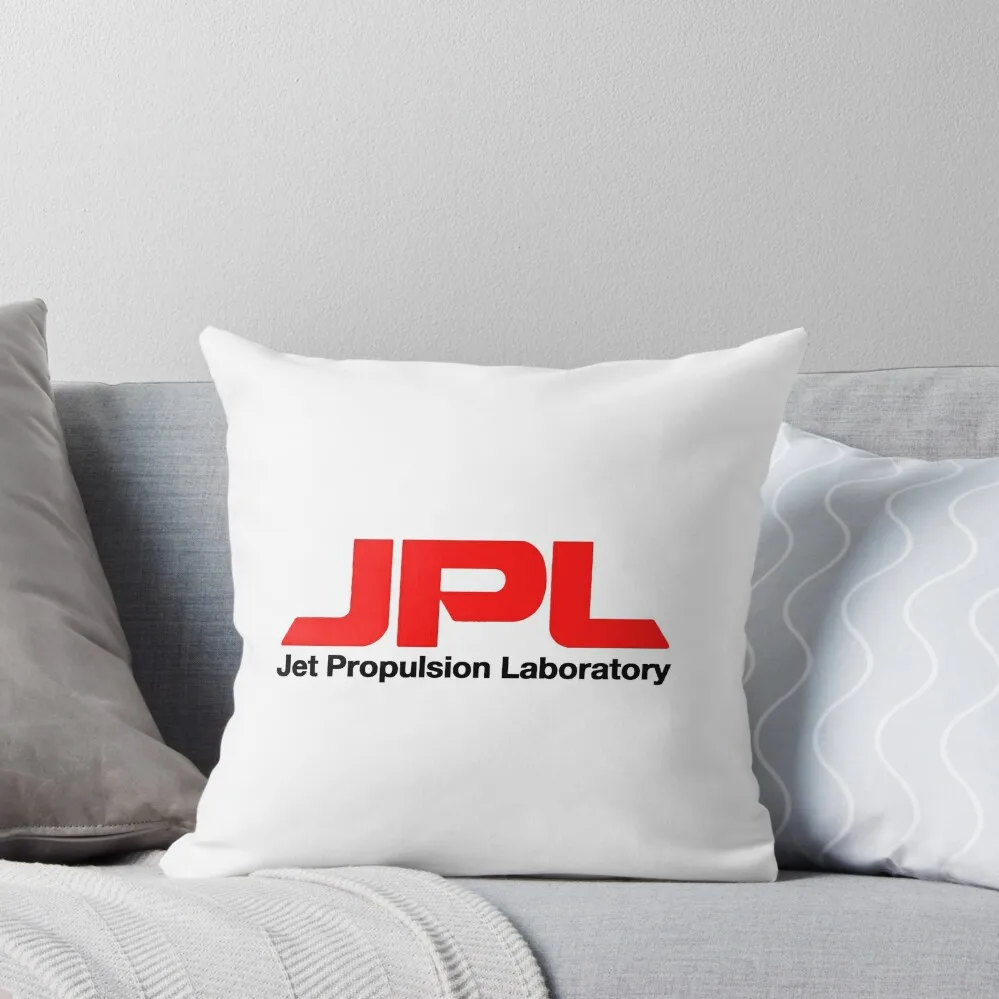 Jet Propulsion Laboratory (JPL) Logo for Light Colors ONLY Throw Pillow Pillow Cover pillows decor home pillow