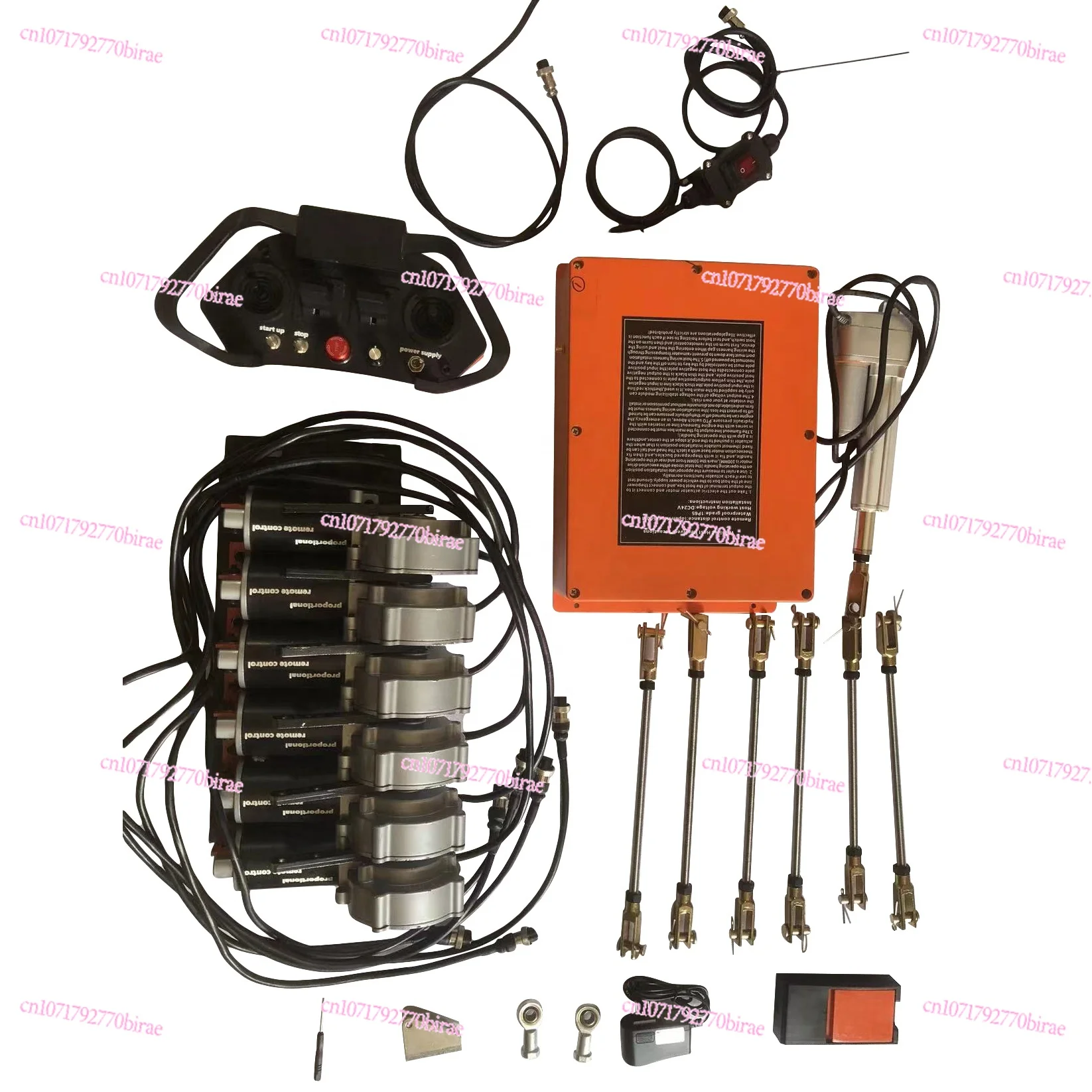 

6 Functions Wireless Proportional Electric Remote Control Crane 12-24V