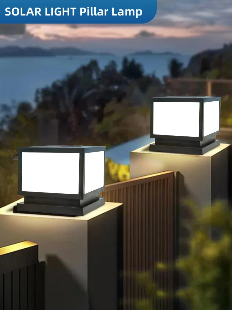 

Водонепроницаемый светодиодный солнечный свет, солнечные фонари с таймером, уличный садовый путь, парковка, уличный декор, лампа, толстый солнечный свет на радиоуправлении