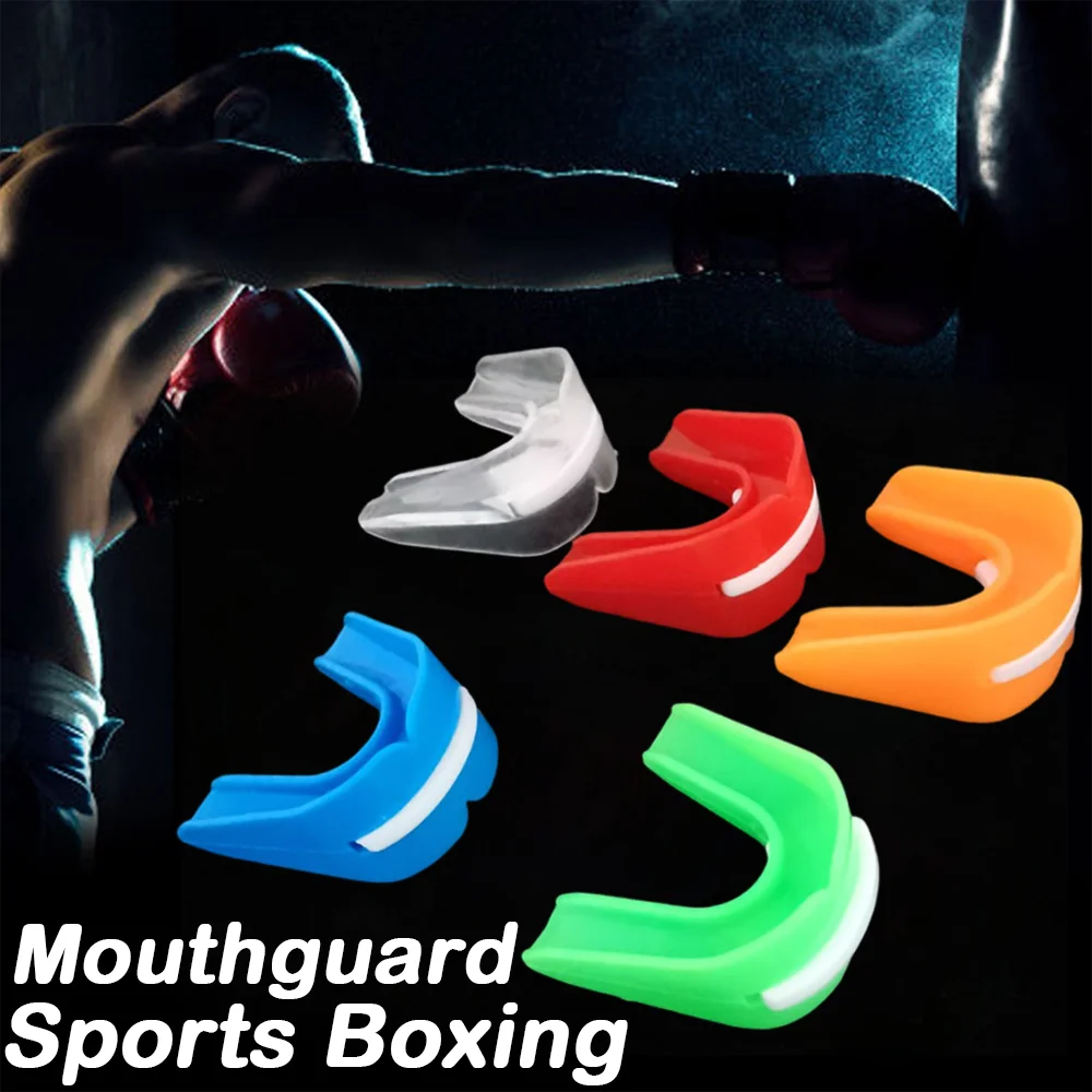 

Boxing Double Layer Mouth Guard MMA Protect Teeth Outdoor Sports Mouth Guard Athletes Taekwondo Fitness Dental Protection