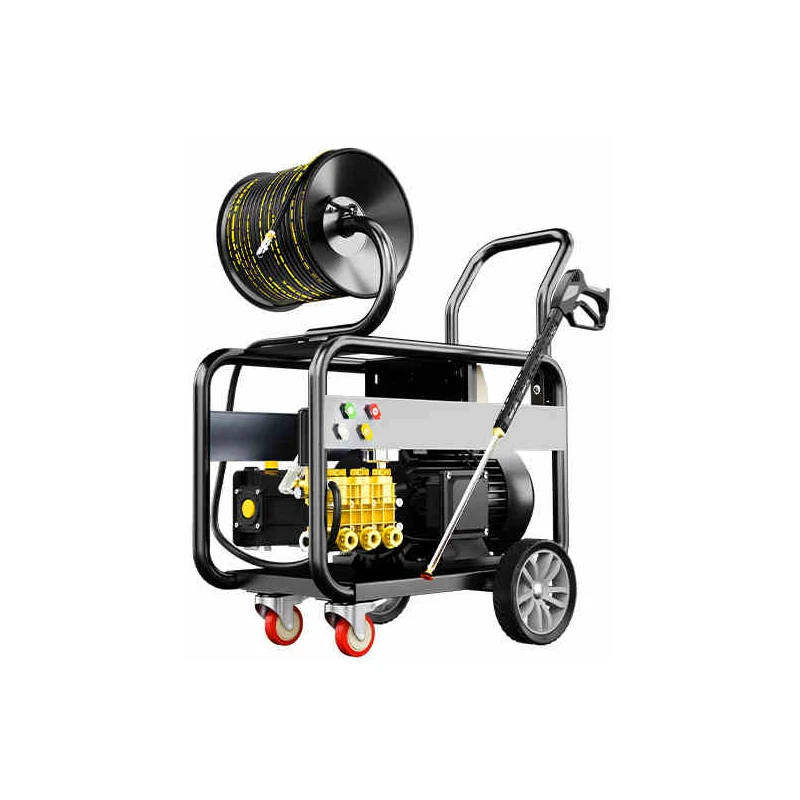 Pipeline Dredging Machine 220V4.5KW Electric High-Power High-Pressure Sewer Water Cleaner