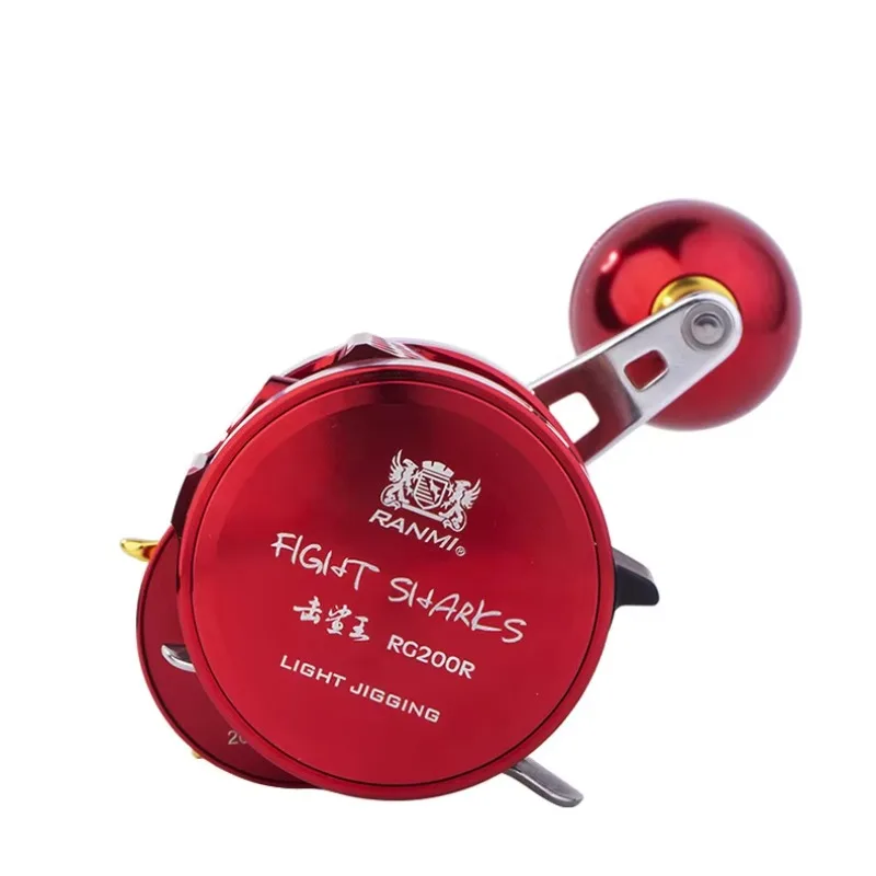 10+1BB Light JIgging Fishing Reel Max Drag 15kg Aluminium Body 6.8:1 Japan Ryobi Fishing Reels For Saltwater view 2