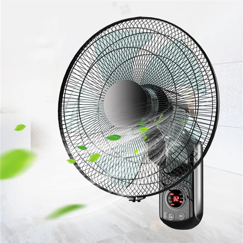 Intelligent Control Shake Head Mute Large Wind Power Wall-Mounted Fan - Image 2