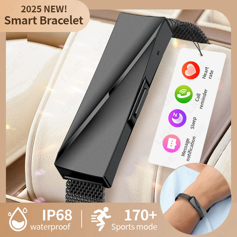 

Original LIGE Smart Watch 1ATM Waterproof 170+ Sports Modes Heart Rate Women‘s Smart Bracelet smart watchs For Android And lOS