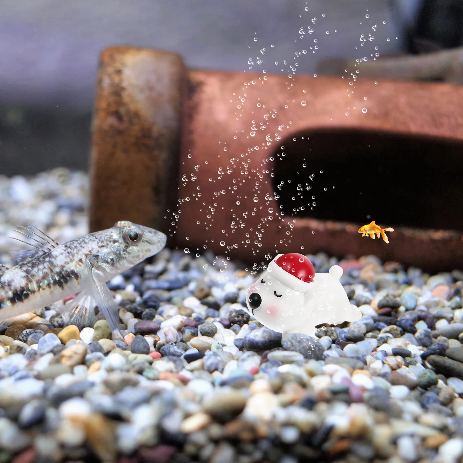 5 قطع عيد الميلاد سانتا كلوز الراتنج المشهد الصغير الحلي عيد الميلاد منضدية مصغرة ثلج مشهد الثلج الزخرفية