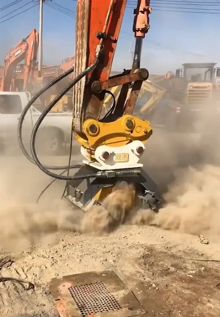 MONDE Excavator Vibrating Tamping Rammer Compactor Plate For Komatsu HITACHI Caterpillar Sumitomo KOBELCO HYUNDAI VOLVO Bobcat