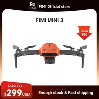 FIMI MINI 3 nueva cámara Drone 249g 4K 60fps AI Super Night Video 9KM distancia de vuelo 1/2 pulgadas 48MP Sensor mini pro drone