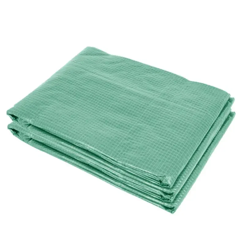 Film de serre 6x3x2m, film de jardin imperméable avec protection UV, film PE, couverture pour jardinage, serre, polytunnel, film de tunnel pour usage extérieur, plantes, vert