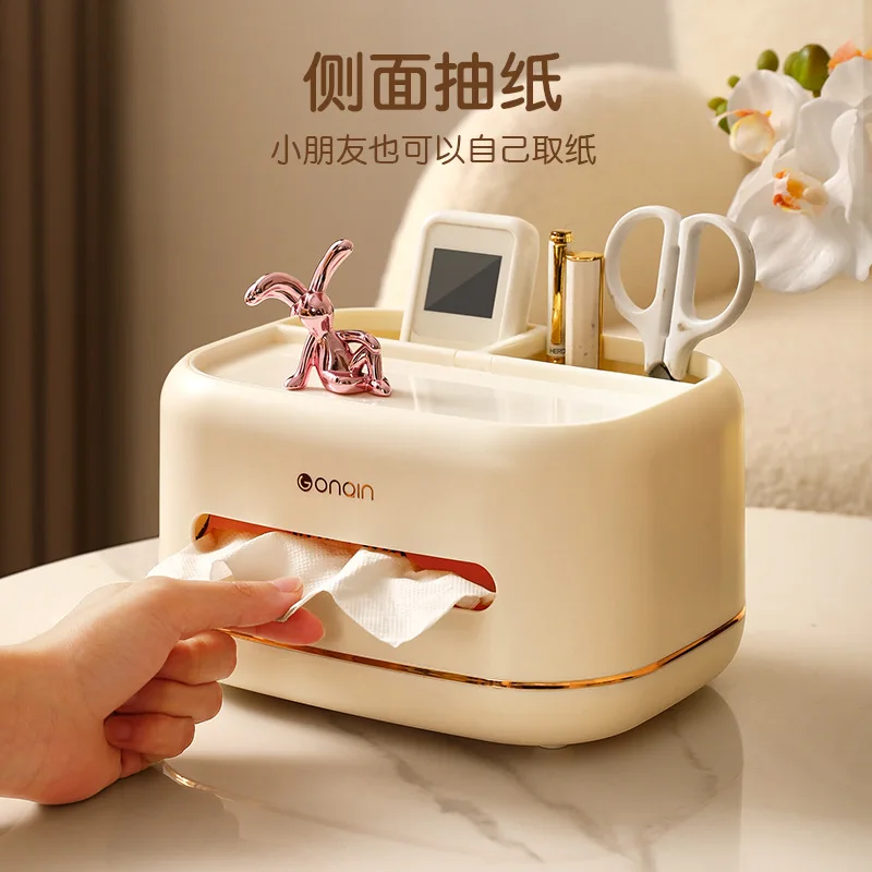 Tekenpapier Doos Voor Thuis Woonkamer, Creatief En Minimalistisch, Multifunctioneel, Afstandsbediening Voor Weefsel Opbergdoos