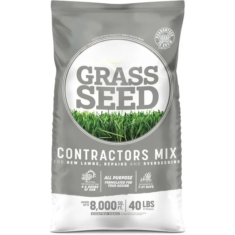 

Authenticity guarantee.Contractors Grass Seed Mix Northern Mix 40 lb.HOME