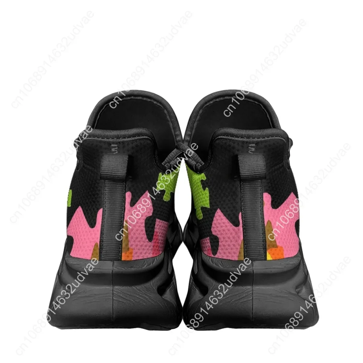 Autism Awareness Sports Running Shoe Color Puzzle Durable Wild Cozy Men’s Sneakers New High Quality Soft Platform Tenis Feminino view 4