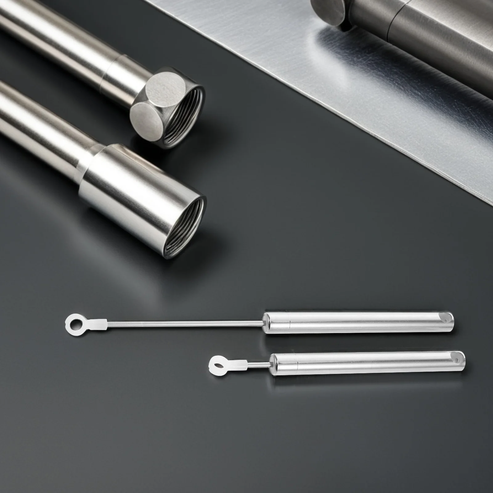 2 Stuks Prullenbak Demper Soft Closing Stalen Ondersteuning Staaf Vervanging Buffer Vuilnisbak Accessoires Soft Closing Systeem