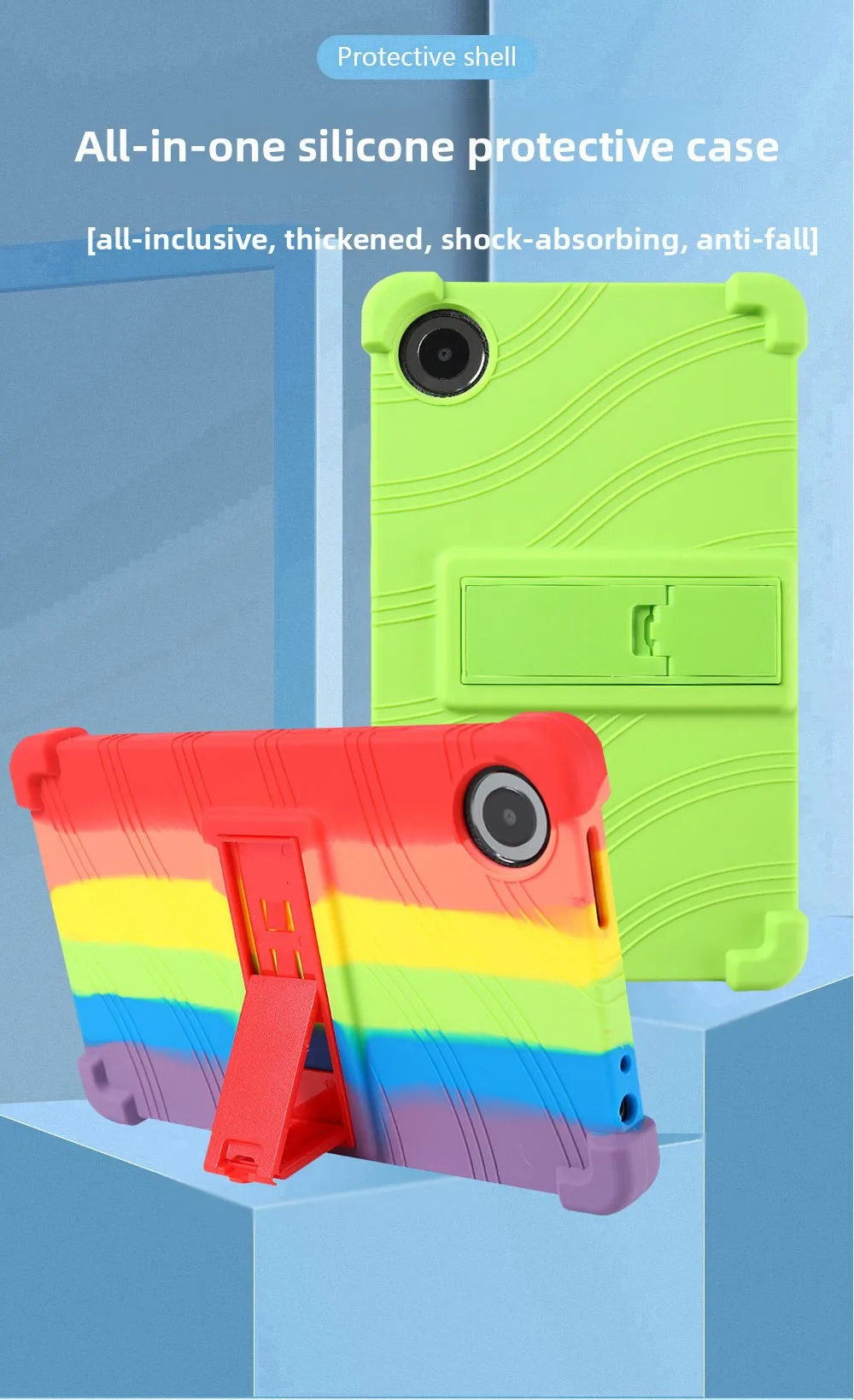 Stoßfeste TPU-Hülle für TCL Tab 8 NXTPAPER 5G 8.7 8189S, Vollständiger Schutz, Mehrere Farben – Detail 3