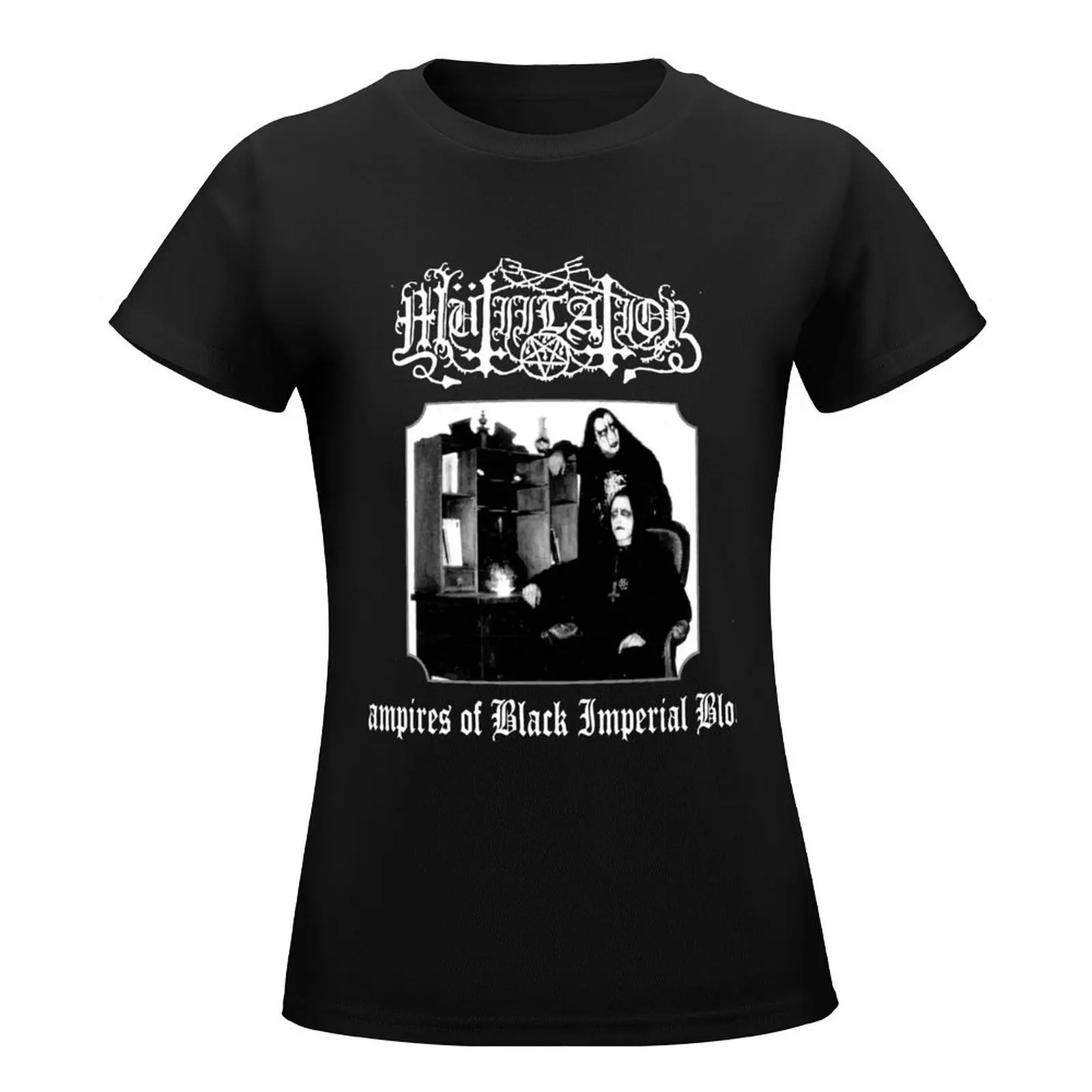 Mutiilation Vampires of Black Imperial Blood T-Shirt vintage clothes anime clothes tops cat shirts for Women