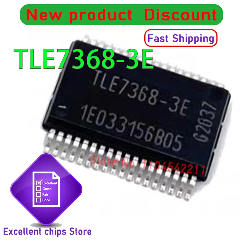 (10piece) 100% New TLE7368E TLE7368-1E TLE7368-2E TLE7368-3E SSOP-36 Chipset