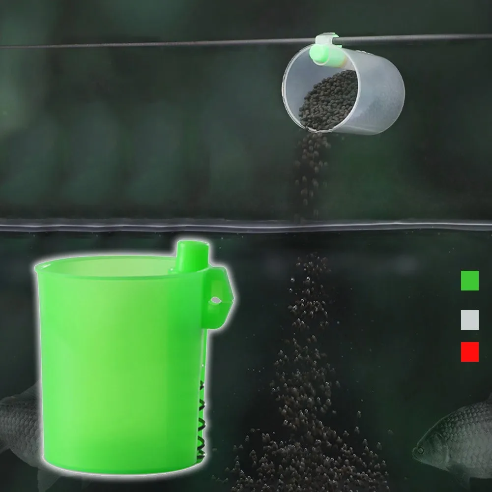 1 Stück Karpfens tange Töpfe Pellet Tasse Angelrute Clip Feeder Tasse Klemm stange und Fütterung Topf Köder Zubehör von hoher Qualität und langlebig – Detail 1