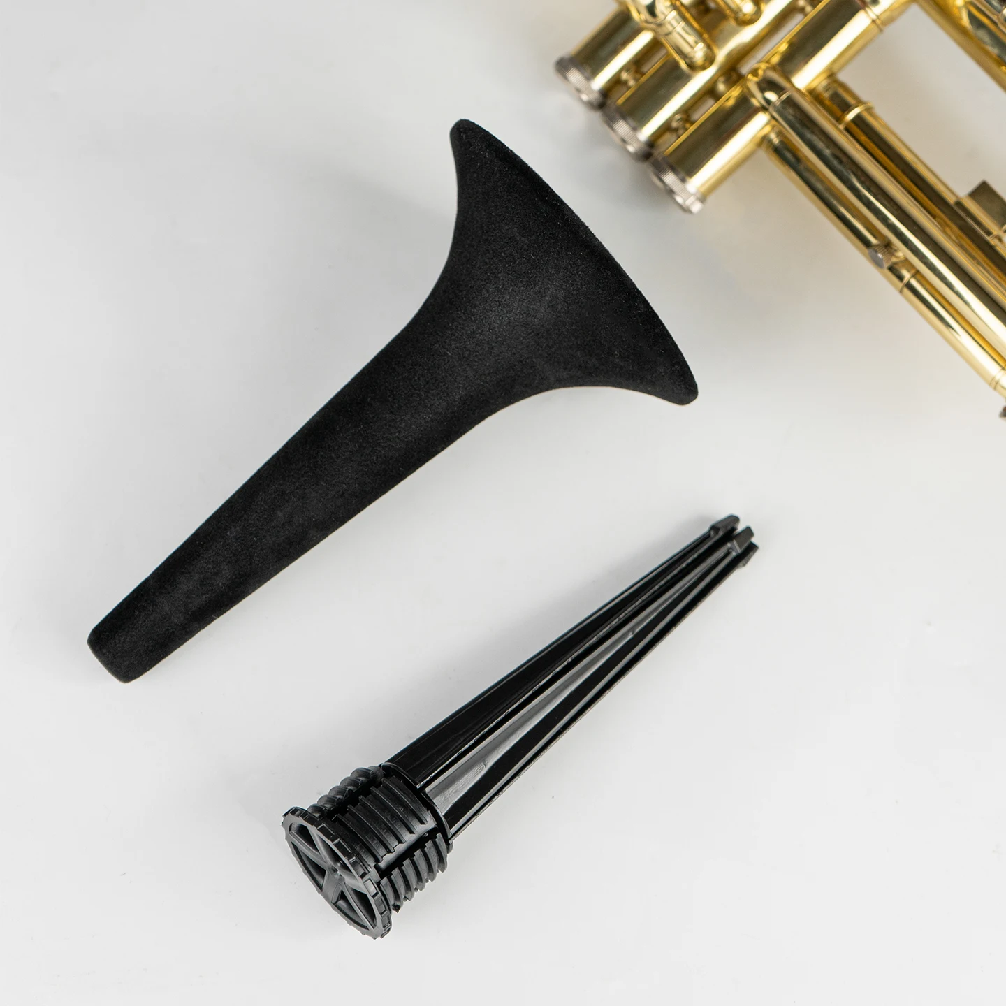 B-حامل أداة البوق المسطح حامل عرض رف البوق المحمول القابل للطي يمكن وضعها في فم جرس أداة البوق