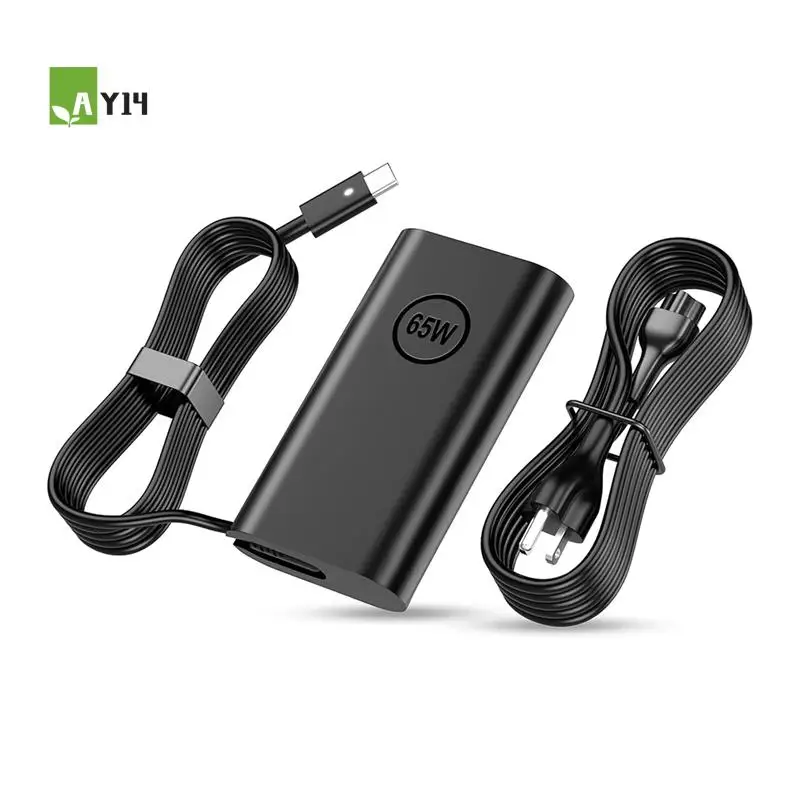 

AY14 -Замена зарядного устройства для тонкого ноутбука USB C мощностью 65 Вт — подходит для Chromebook 3100 2 в 1 — быстрая зарядка, длинный шнур питания 11 футов