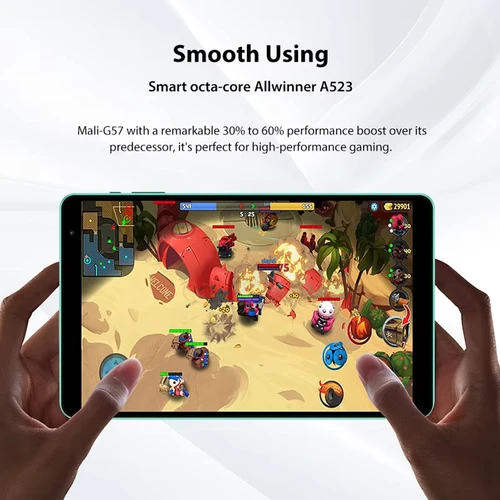 Imagen 2 del producto Teclast P85T Tablet PC Allwinner A523 8 núcleos/8 pulgadas 1280*800 HD IPS/4GB RAM/64GB ROM/5000mAh tipo C/Android 14/WiFi6 + BT5.2