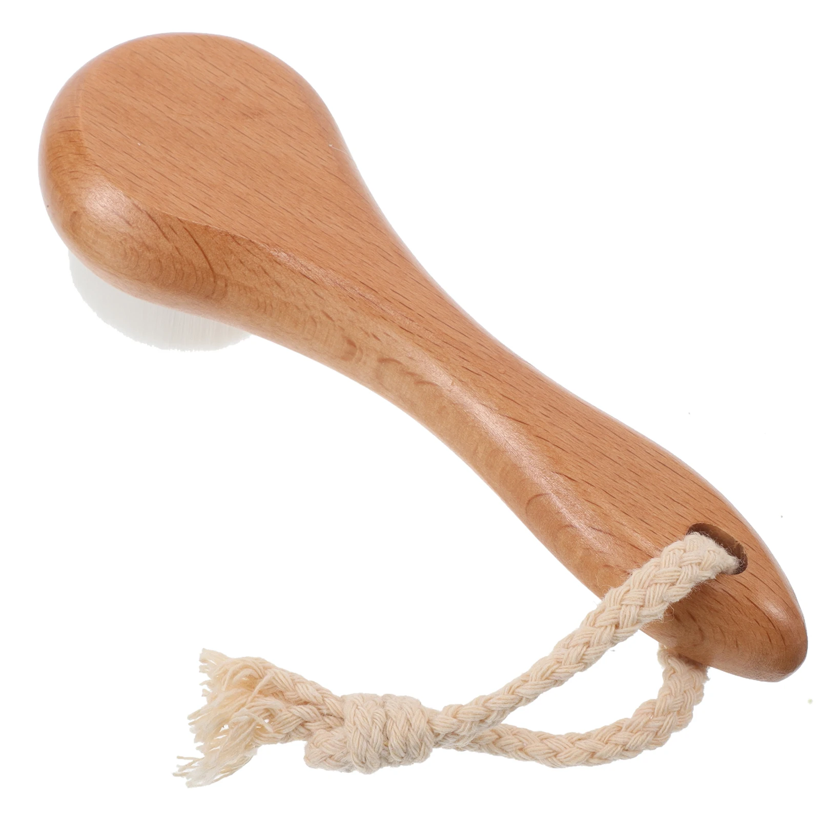 

Nano Facial Exfoliate Skin Soft Brush Woman Wood Face Care Tool Care Face Cleansing Cleaning Handle Lanyard Set