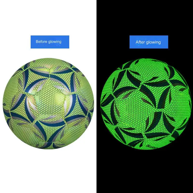 Luminous Fluorescent Reflective Luminous No. 5 Competition Training Children Football Primary School Students Special Kelme