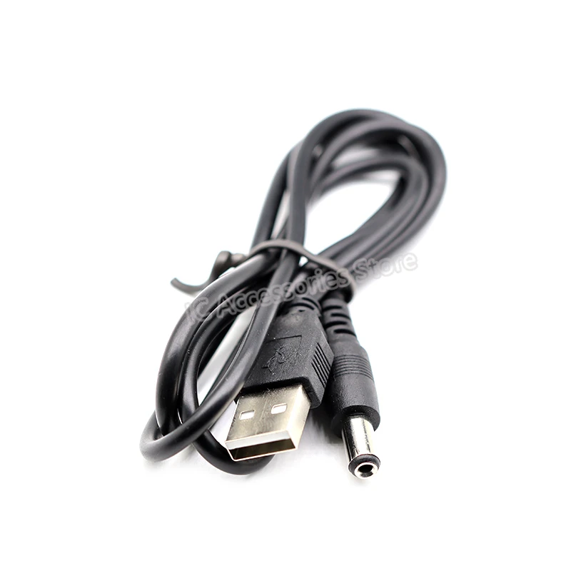 10PCS DC5.5 power cord USB to DC5.5*2.1mm copper core USB to DC head DC line data cable