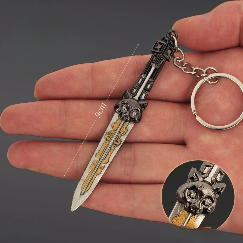 9 سنتيمتر/3.54in دلتا قوة لعبة الطرفية قلادة صغيرة مخلب تحلق سكين لعبة نموذج المفاتيح حلية جمع شاشة لسطح المكتب الصبي #4