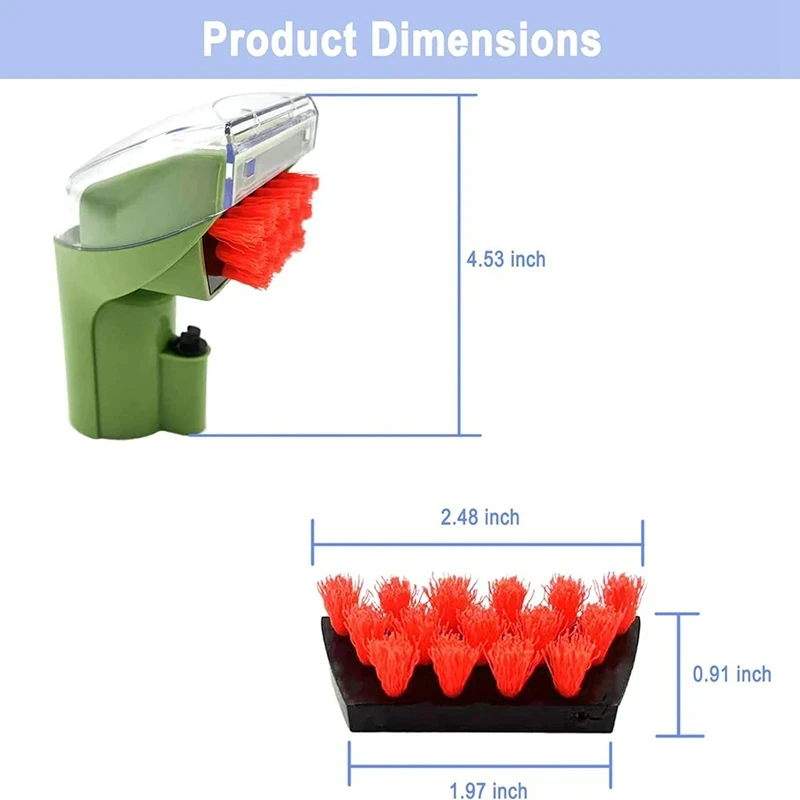 Fit For Bissell 1400B 1425 1400W 1400 1844 2290A Stain Brush Tool Little-Green Upright & Portable Carpet Cleaners Parts