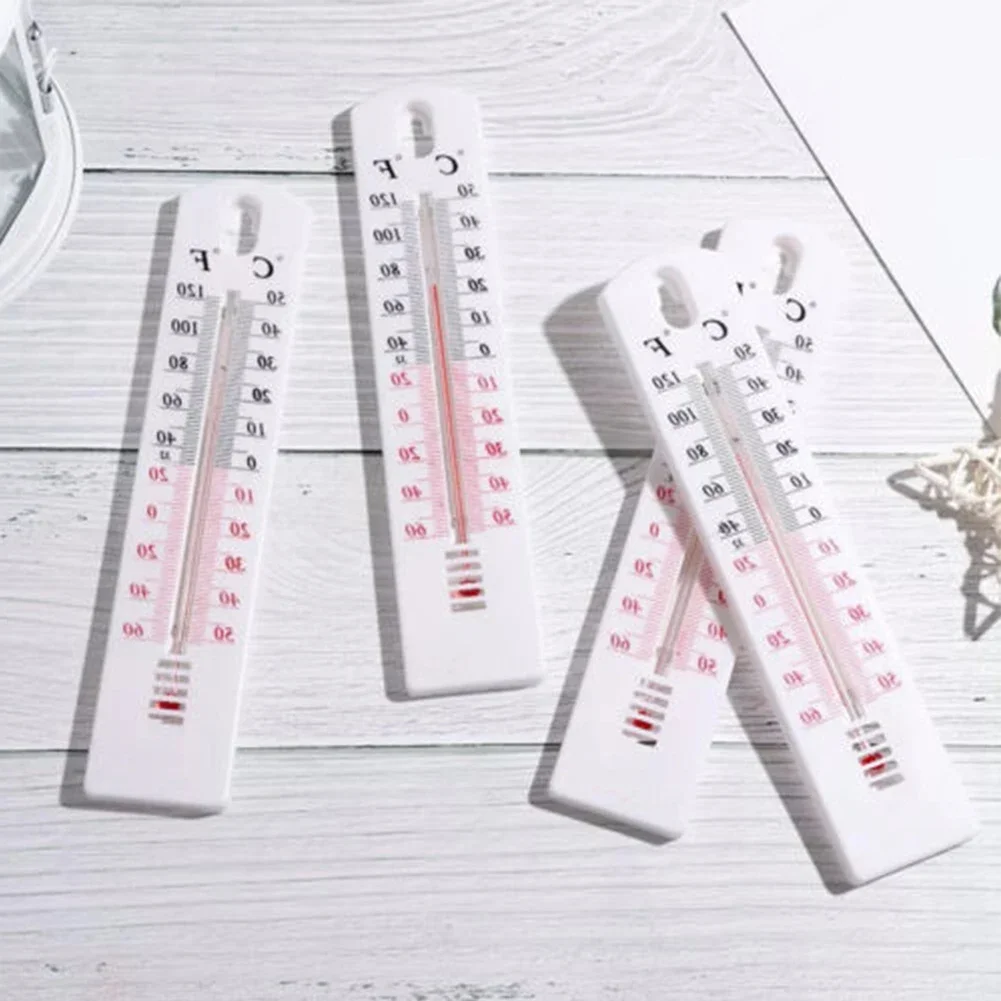 2 Pcs Thermometer Outdoor Room 2pcs Size 196mm X 43mm Approx Best Price Brand New Fahrenheit: -60° To 120° Garden