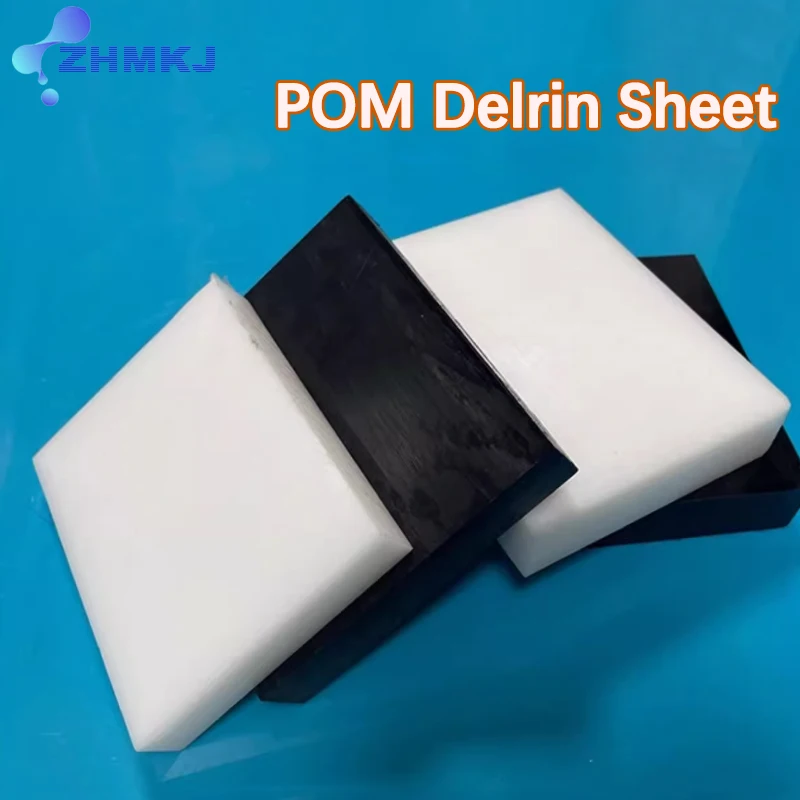 

1 шт. черный/белый POM Delrin листовая пластина с ЧПУ гравировка режущая модель доска DIY сырье модель материалы инженерный пластик