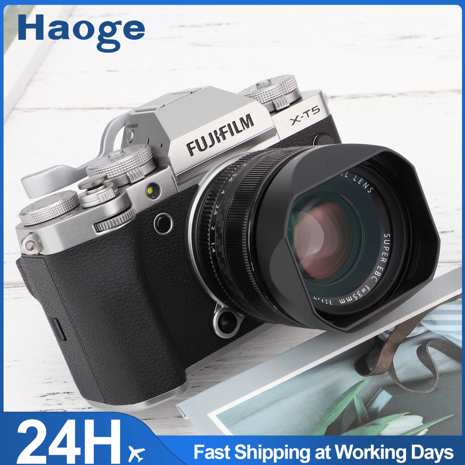 

Квадратная металлическая бленда Haoge предназначена для макрообъектива Fujifilm XF 18 мм F2 R и XF 60 мм F2.4 R, черная LH-X53B