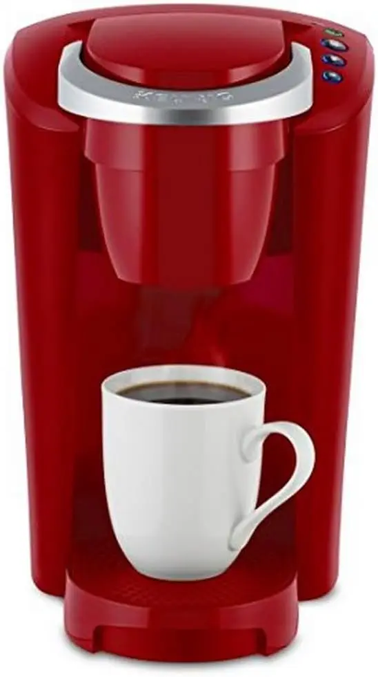 

K-Compact Single-Serve K-Cup Pod Coffee Maker, Red