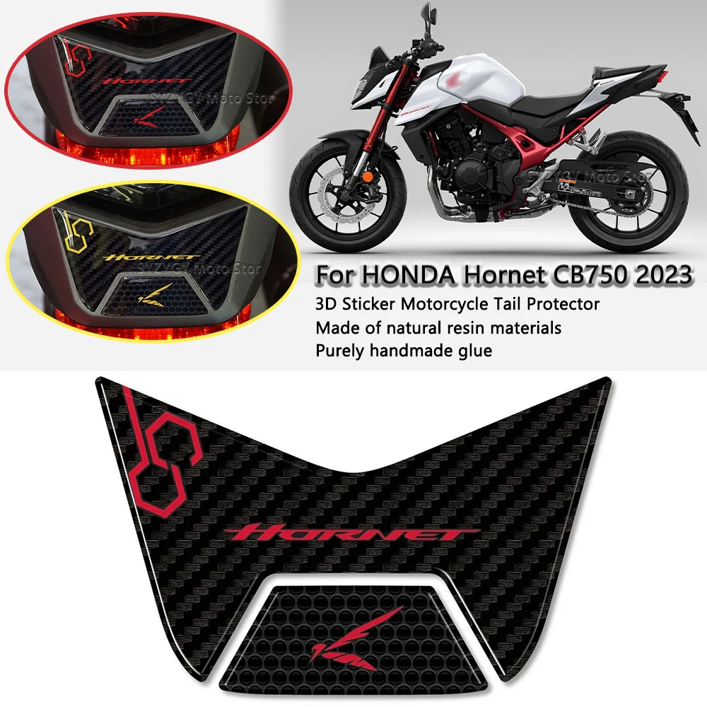 Motorcycle 3D stickers Motorcycle light tail decoration stickers Motorcycle tail decoration For Honda Hornet CB750 750 2023