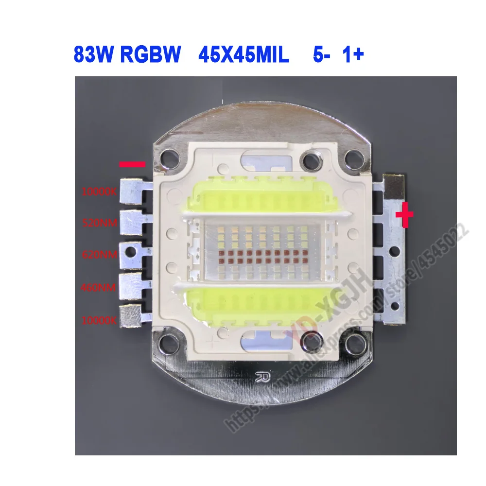 AT3 50W Full Spectrum LED Aquatic Plants Light Source Fish Tank Aquarium Light Lighting Algae Tank Chip