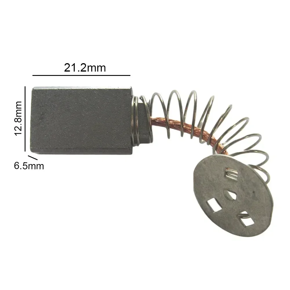 

2pcs DW708 Carbon Brush For DW705 Carbon Brushes Miter Saws Replacement Spare Parts 2pcs 6.5*12.8*21.2mm Tool Accessories