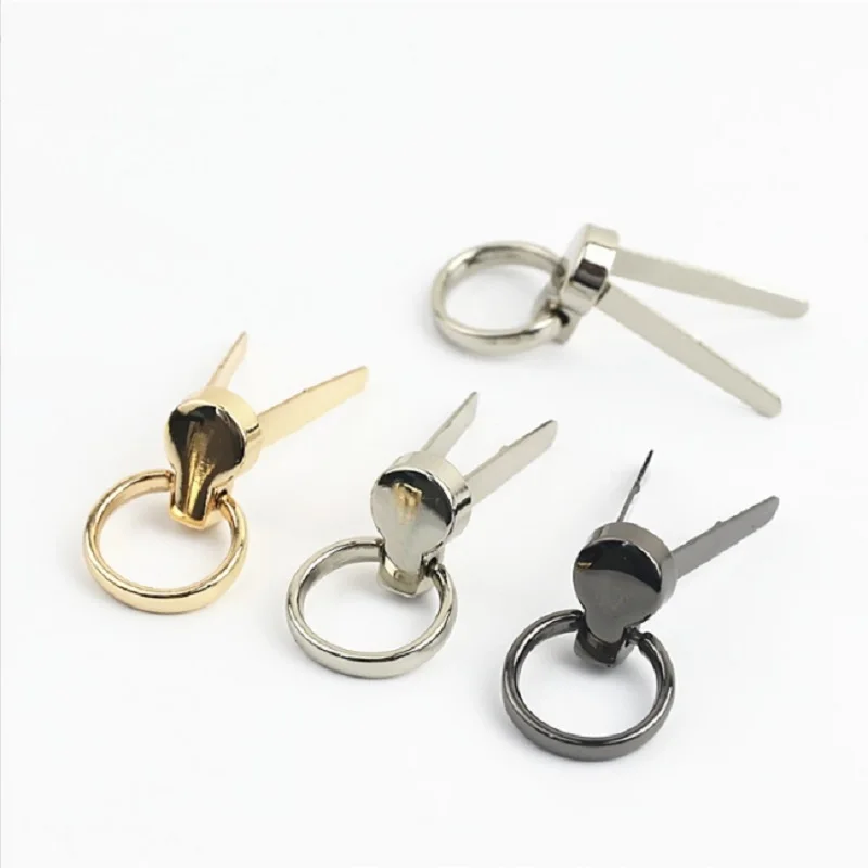 10pcs/50pcs luggage handbag hardware accessories new bag shoulder strap chain link on both sides diagonal chain link buckle