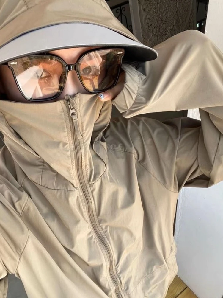 qui-dry-cool-feeling-women's-summer-loose-fit-outdoor-uv-protection-clothing-breathable-lightweight-fce-zipper-hoodie