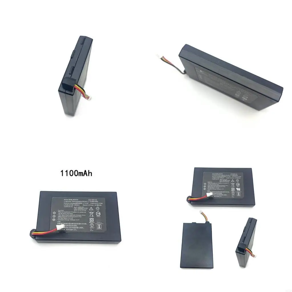 

4X7E Новая беспроводная игровая гарнитура 3,7 В 1200 мАч Батарея для наушников для G533